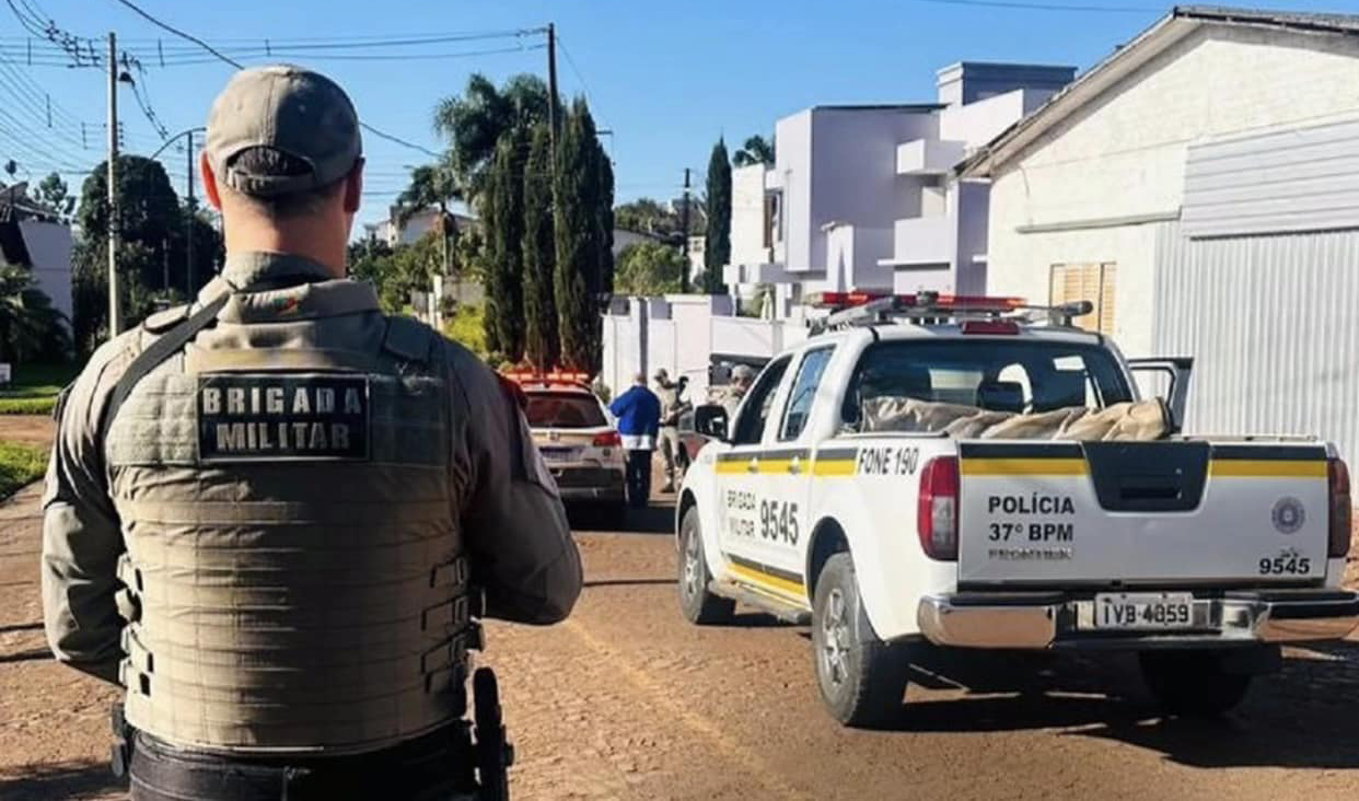 Capa Suspeito de homicídio é preso pela Brigada Militar de Iraí
