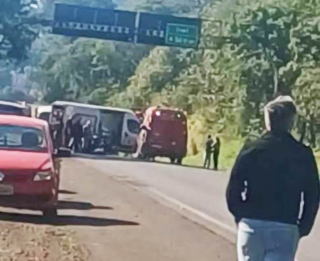 Capa Motociclista morre após colisão no trevo de acesso a Iraí na BR-386