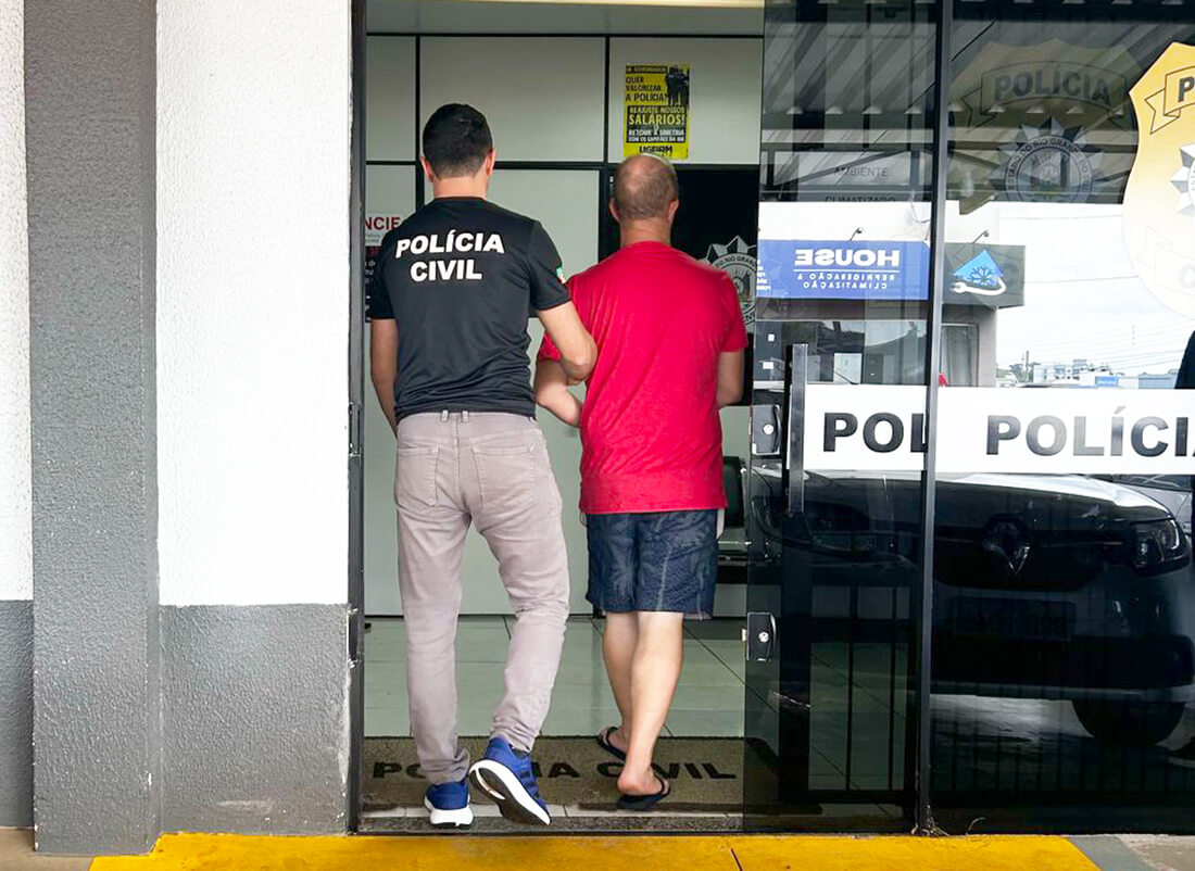 Capa Polícia Civil prende homem suspeito de furtos em Frederico Westphalen