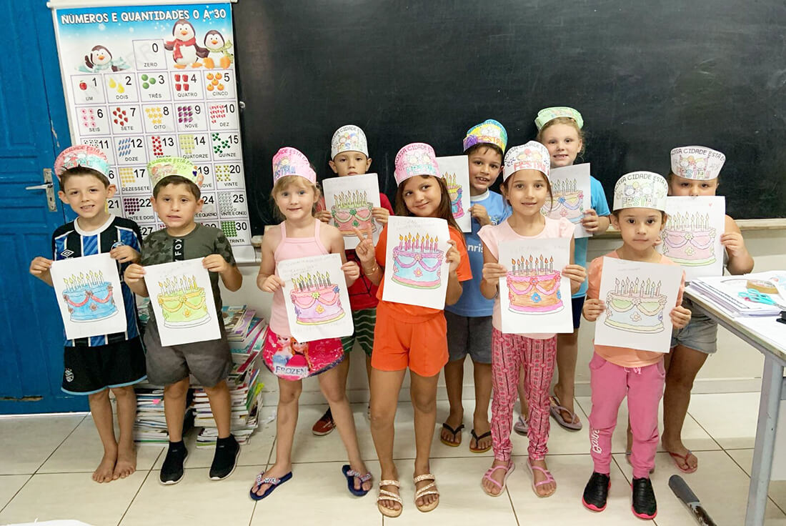 Capa Estudantes prestam homenagem aos 70 anos de emancipação de Frederico Westphalen.