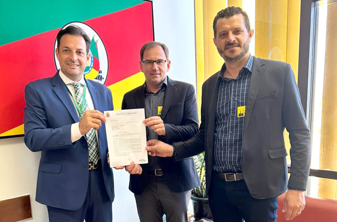 Capa Prefeito e vereador de Cerro Grande defendem pleitos do município em Brasília