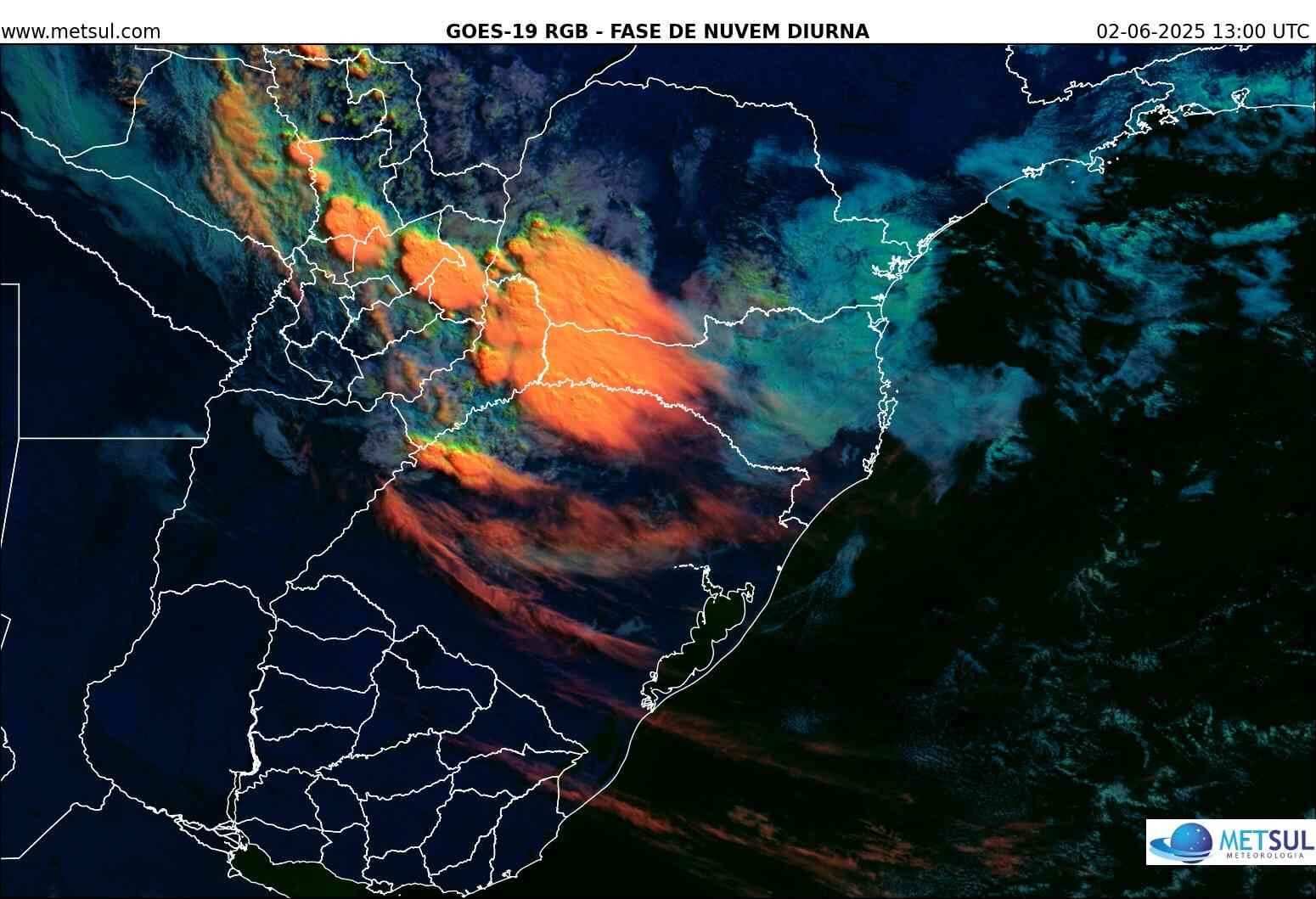 Capa Chuva retorna ao Sul do Brasil com força e pode superar média de junho em algumas regiões