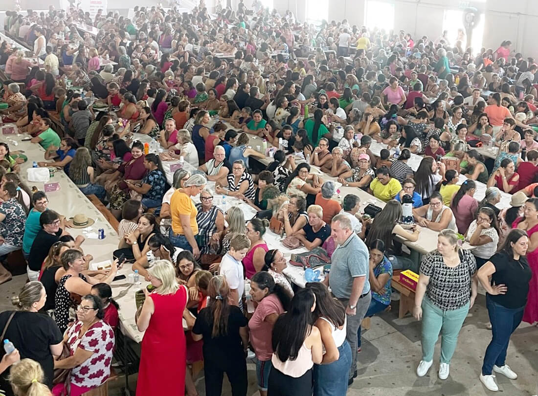 Capa 19º Encontro Intermunicipal de Mulheres reúne cerca de mil participantes em Taquaruçu do Sul