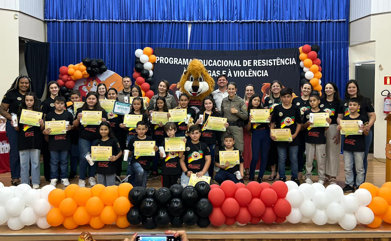 Capa Proerd forma mais de 150 alunos em Seberi e reforça o combate às drogas e à violência