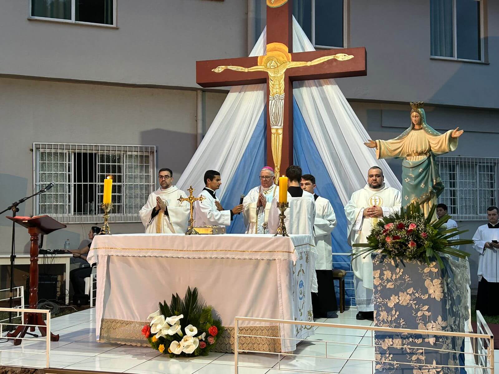 Capa Seminário da Diocese de Frederico Westphalen celebra Padroeira Nossa Senhora Medianeira