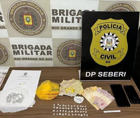 Capa Seberi: casal é preso por tráfico de drogas