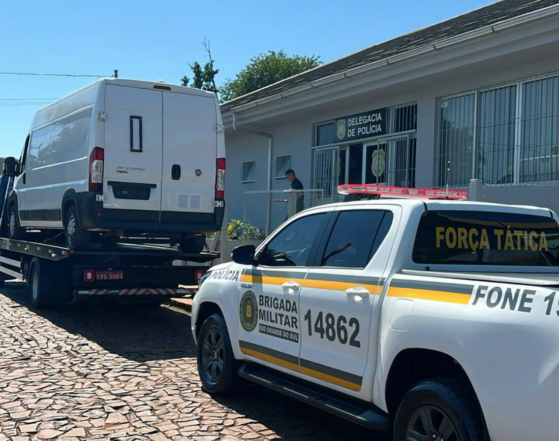 Capa Brigada Militar recupera veículo furtado em condomínio de Seberi
