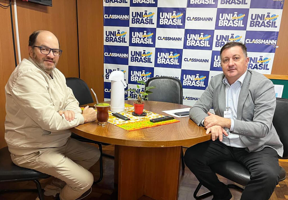 Capa Prefeito Arlei Tomazoni cumpre agenda em Porto Alegre e trata de projetos estratégicos para Três Passos