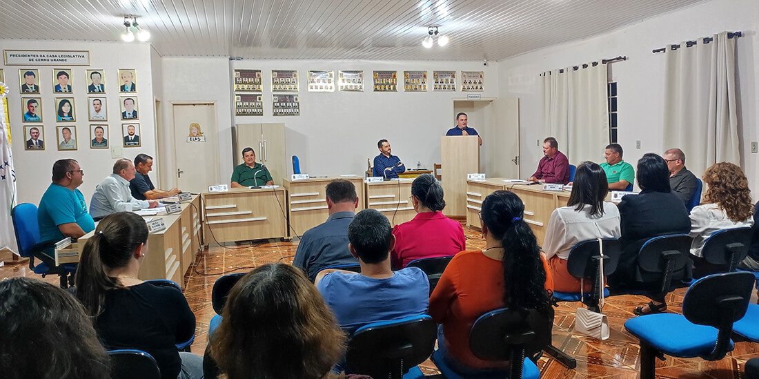 Capa Cerro Grande aprova a criação da Secretaria Municipal da Mulher