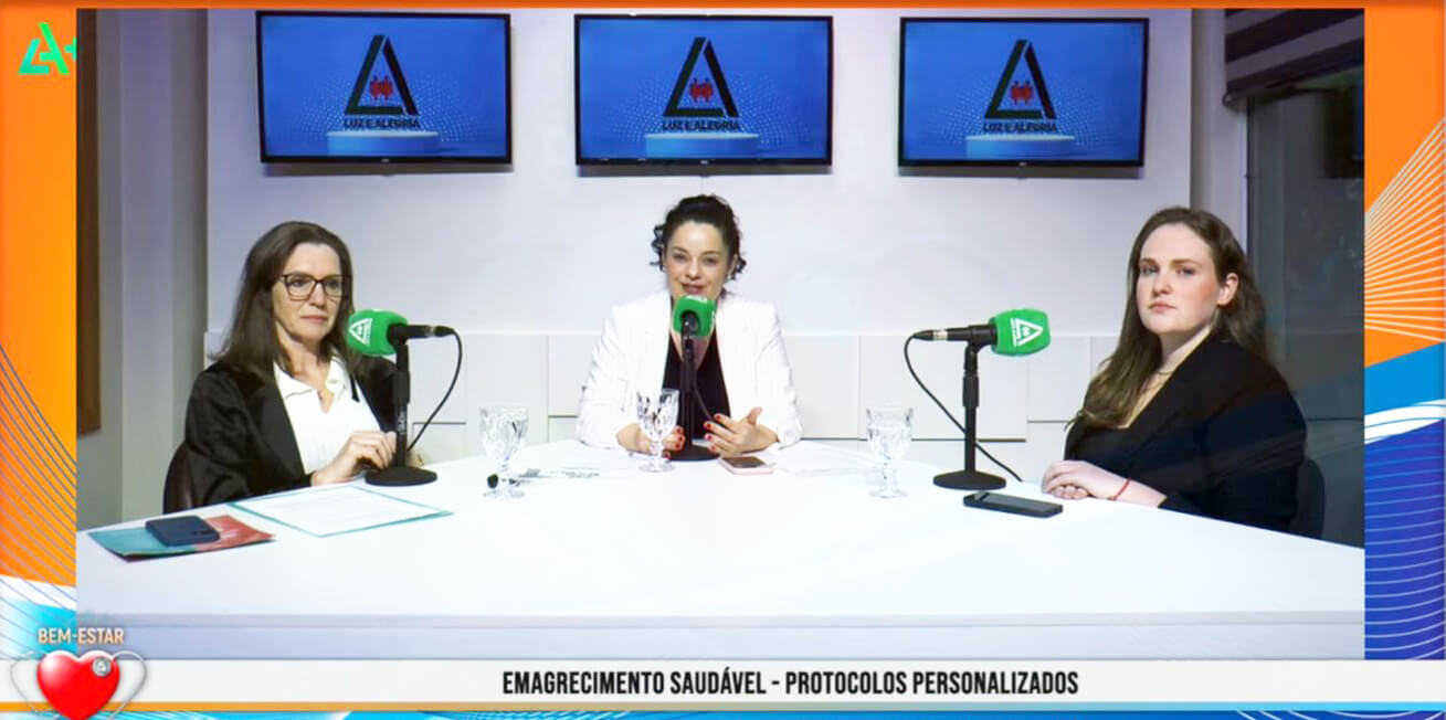 Capa Programa Saúde e Bem-Estar discute emagrecimento saudável com protocolos personalizados