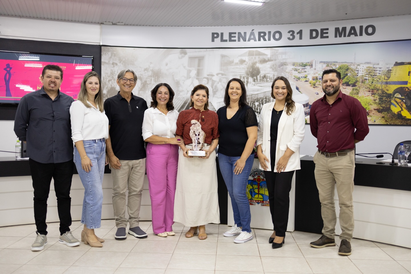 Capa Salete Sperry recebe título de Mulher Cidadã 2026 em Nonoai