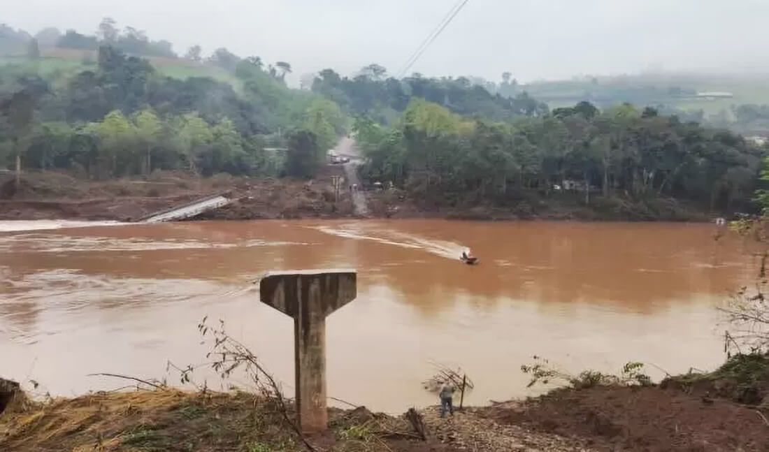 Capa Aprovação técnica da ponte de Rodeio Bonito é concedida