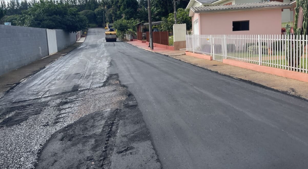 Capa Taquaruçu do Sul: ruas recebem pavimentação