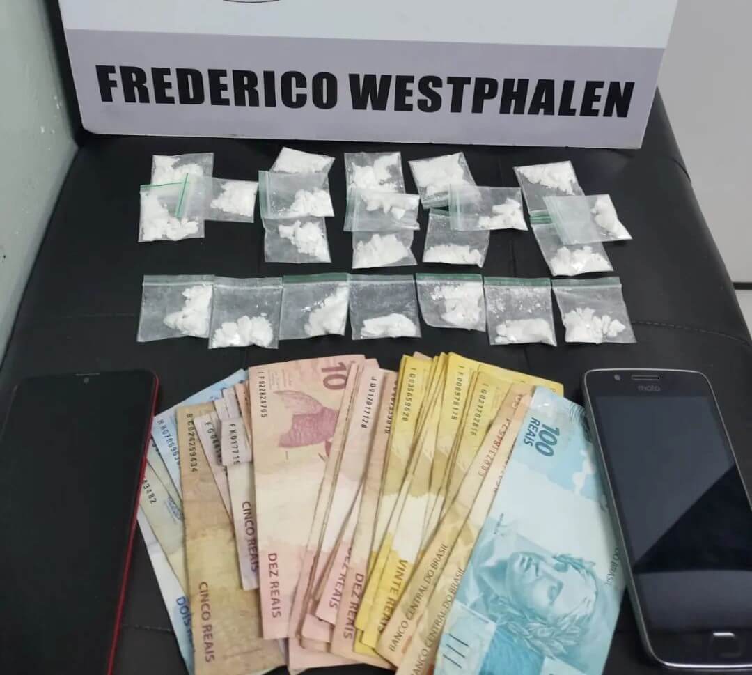 Capa Brigada Militar prende homem por tráfico de drogas em Frederico Westphalen
