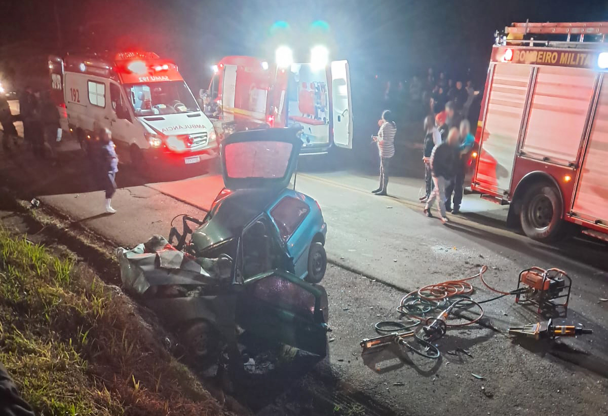Capa Acidente na BR-386 em Frederico Westphalen deixa motorista gravemente ferido