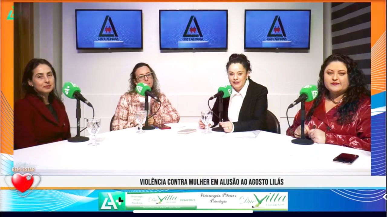 Capa Programa Saúde e Bem-Estar com Ana Cristina Santos aborda Violência Contra a Mulher e o Agosto Lilás