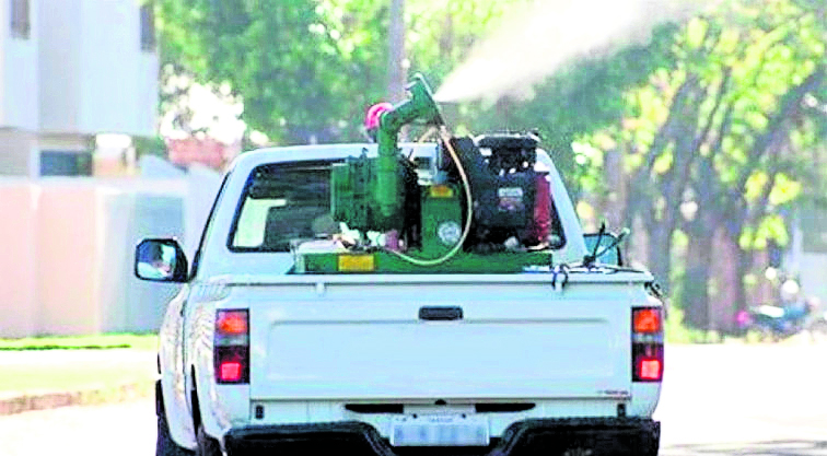 Capa FW: haverá aplicação de fumacê no bairro Centro nesta quarta-feira, 29