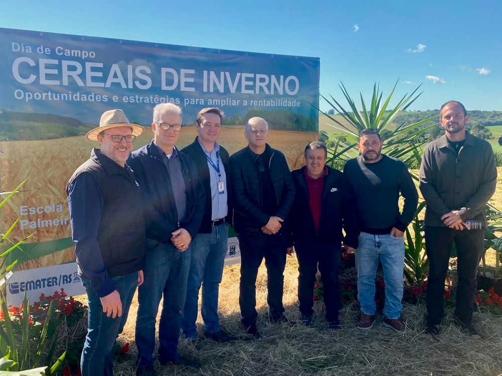 Capa Potencial dos cereais de inverno é tema de Dia de Campo em Palmeira das Missões
