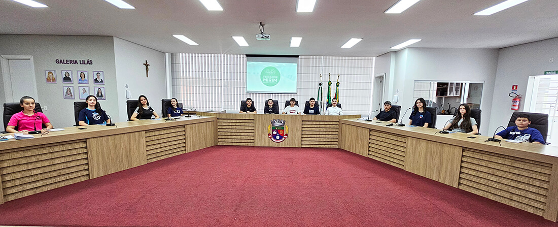 Capa Programa Vereador Mirim retomará Sessões Ordinárias na quarta-feira em Frederico Westphalen