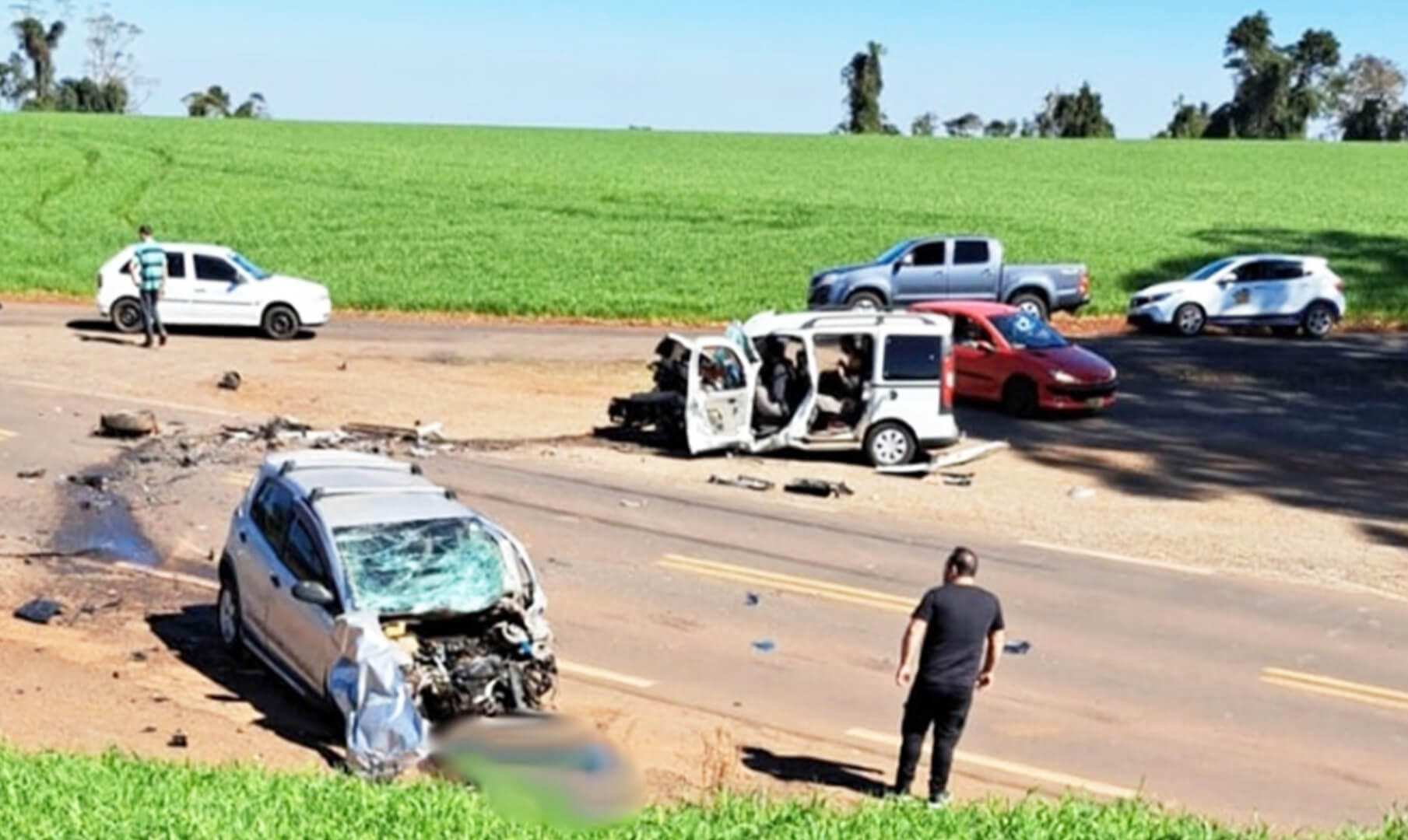Capa Acidente deixa vítima fatal em Três de Maio