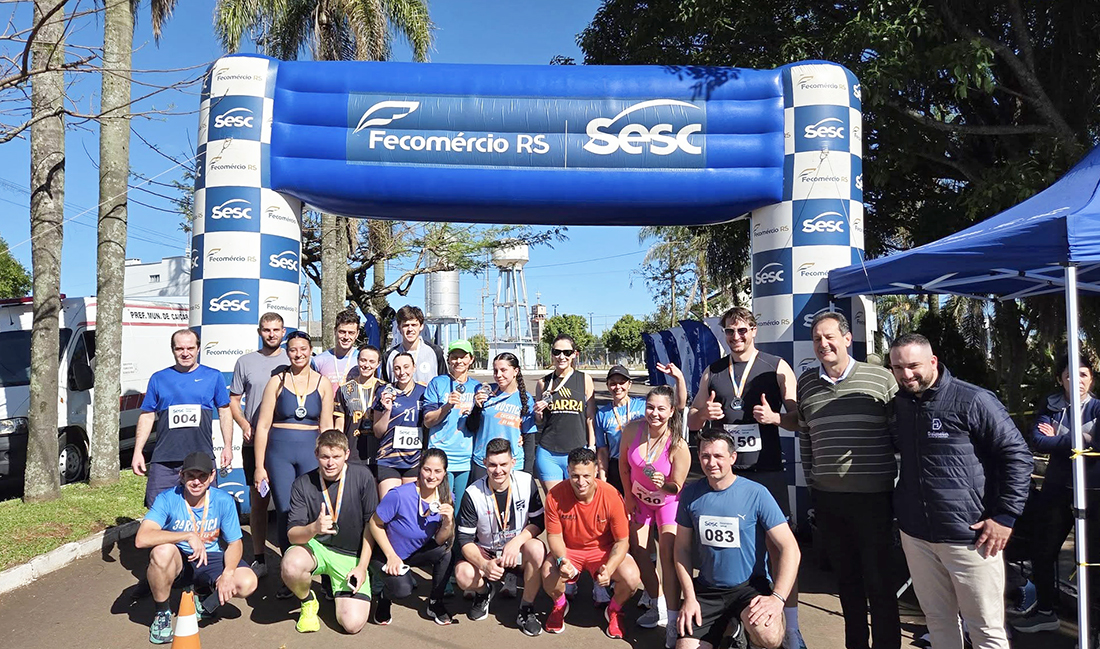 Capa 3º Rústica de Caiçara reúne 200 atletas em prova de 5km