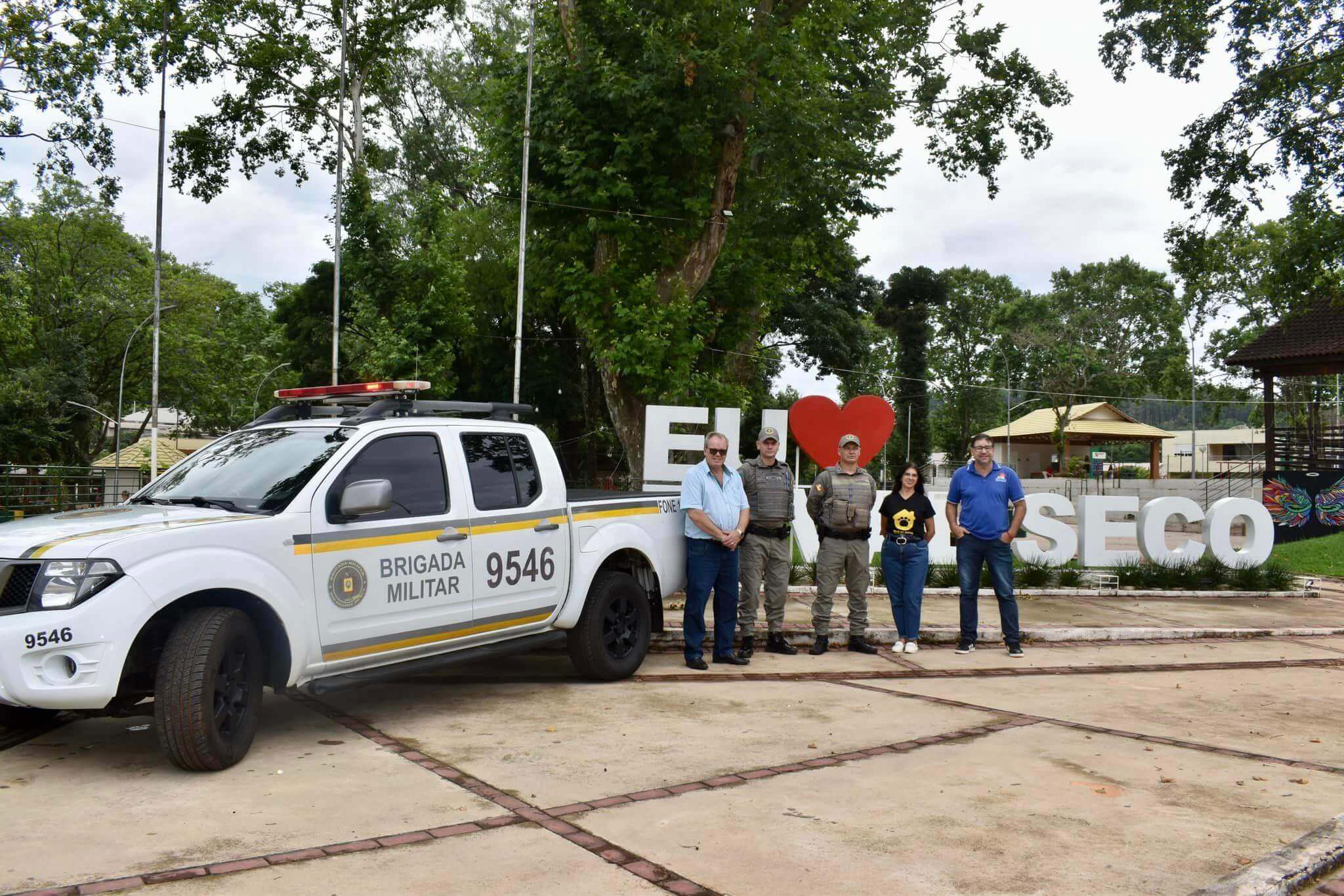 Capa Brigada Militar de Erval Seco recebe veículo restaurado