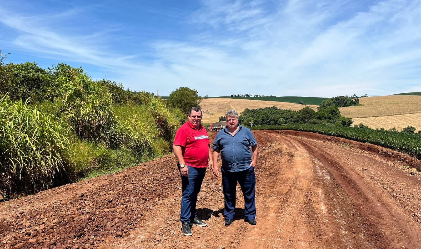 Capa Obra de infraestrutura vai ligar os municípios de Engenho Velho e Constantina