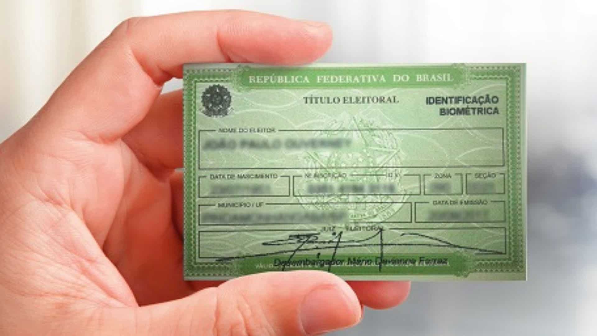 Capa Prazo para tirar título eleitoral termina em 8 de maio