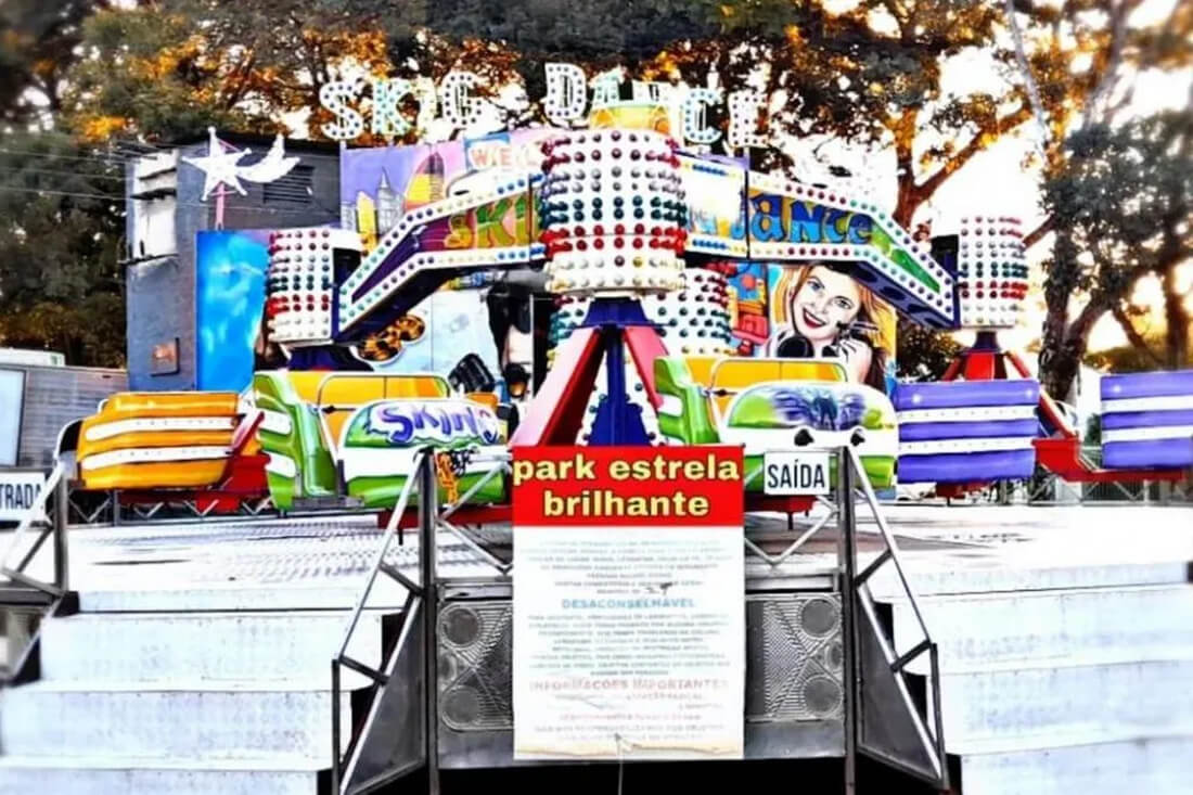 Capa Mãe e filha ficam feridas em acidente em parque de diversões em Santo Ângelo