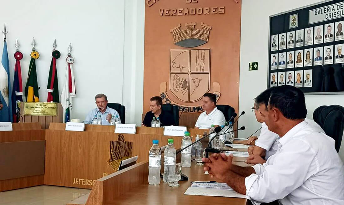 Capa Reunião em Crissiumal avança na construção da Ponte Binacional