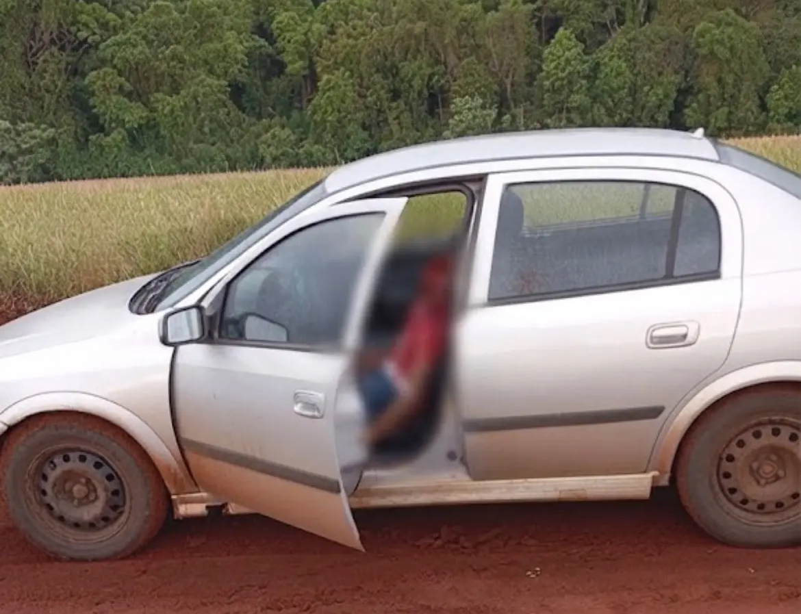 Capa Homem é encontrado morto com marcas de tiros em estrada de Campo Novo