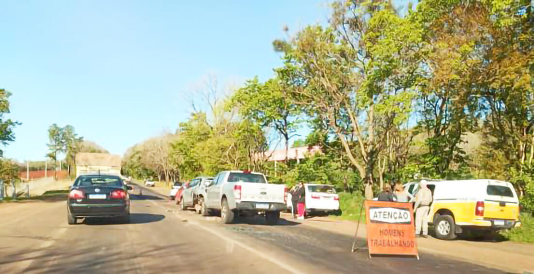 Capa Acidente com cinco veículos deixa feridos na RSC-472 em Santa Rosa