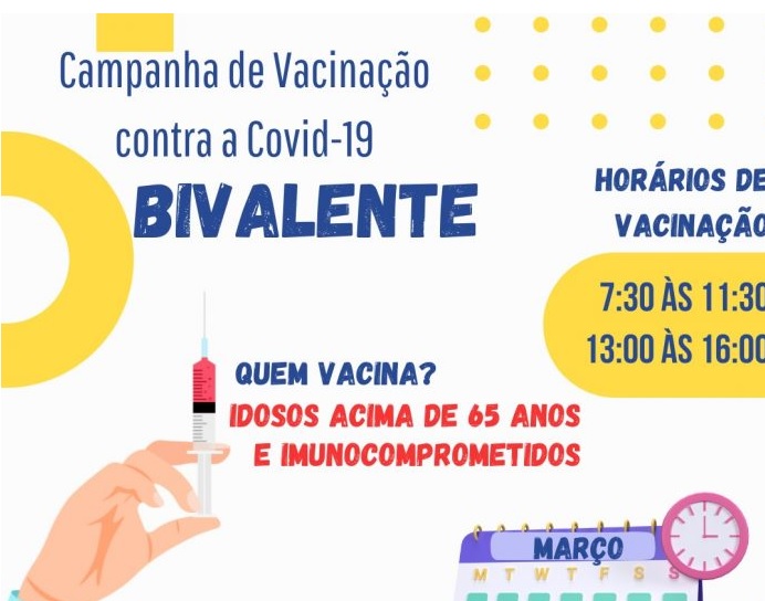 Capa Iraí: vacinação bivalente contra Covid-19