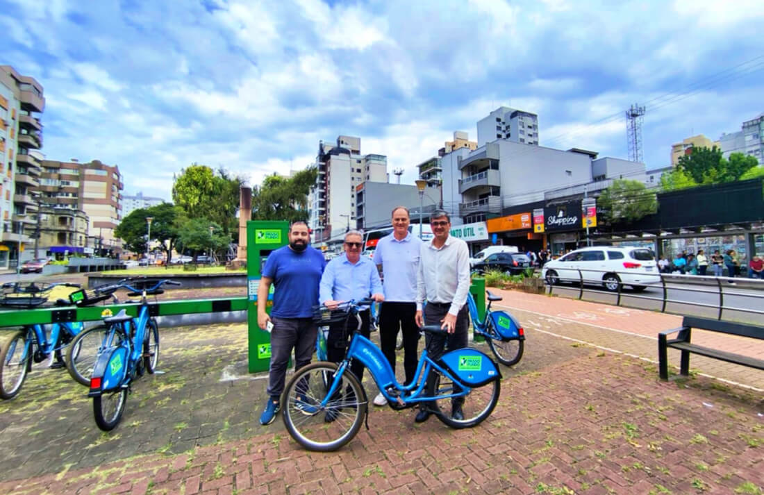 Capa Palmeira das Missões estuda implantação de bicicletas públicas e ciclovias