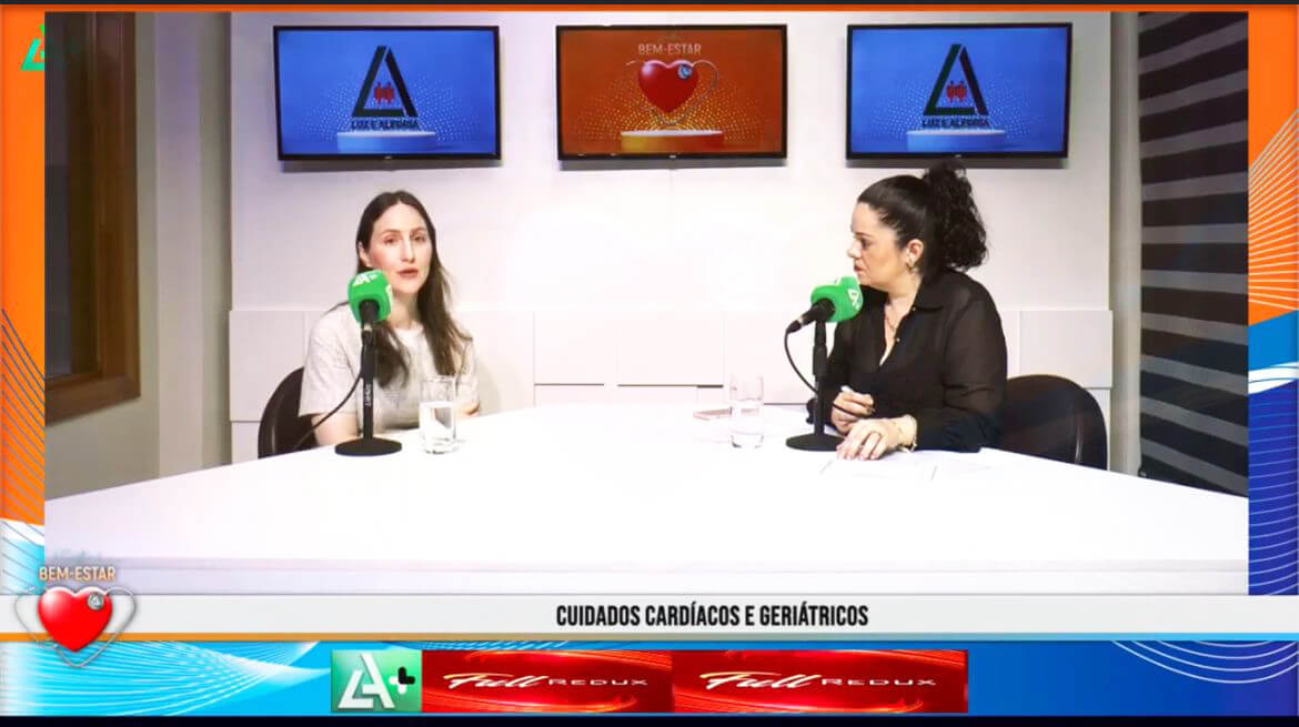 Capa Programa 'Saúde e Bem-Estar' aborda Cuidados Cardíacos e Geriátricos com a Dra. Alice Zanella Schmalfuss