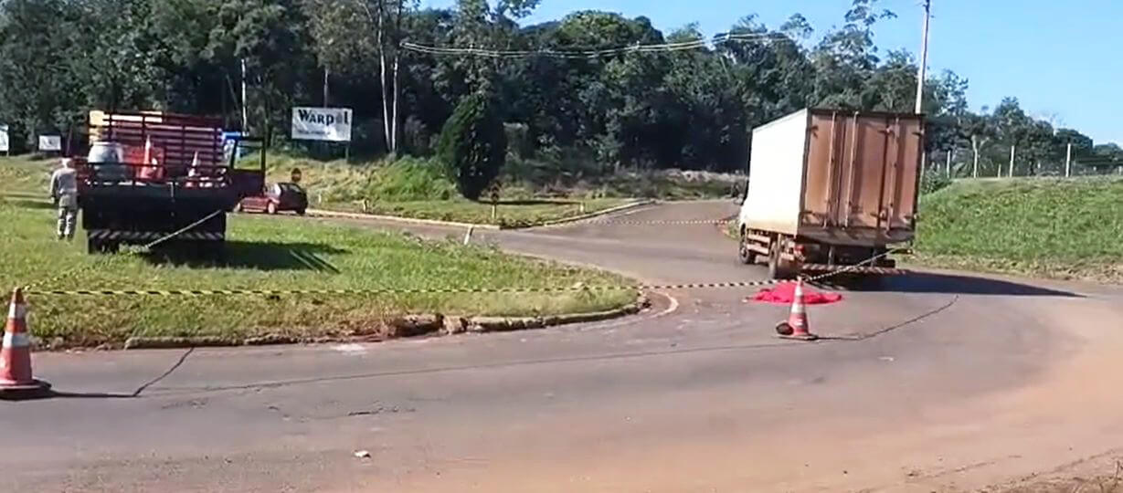 Capa Atropelamento com morte é registrado em Guarani das Missões