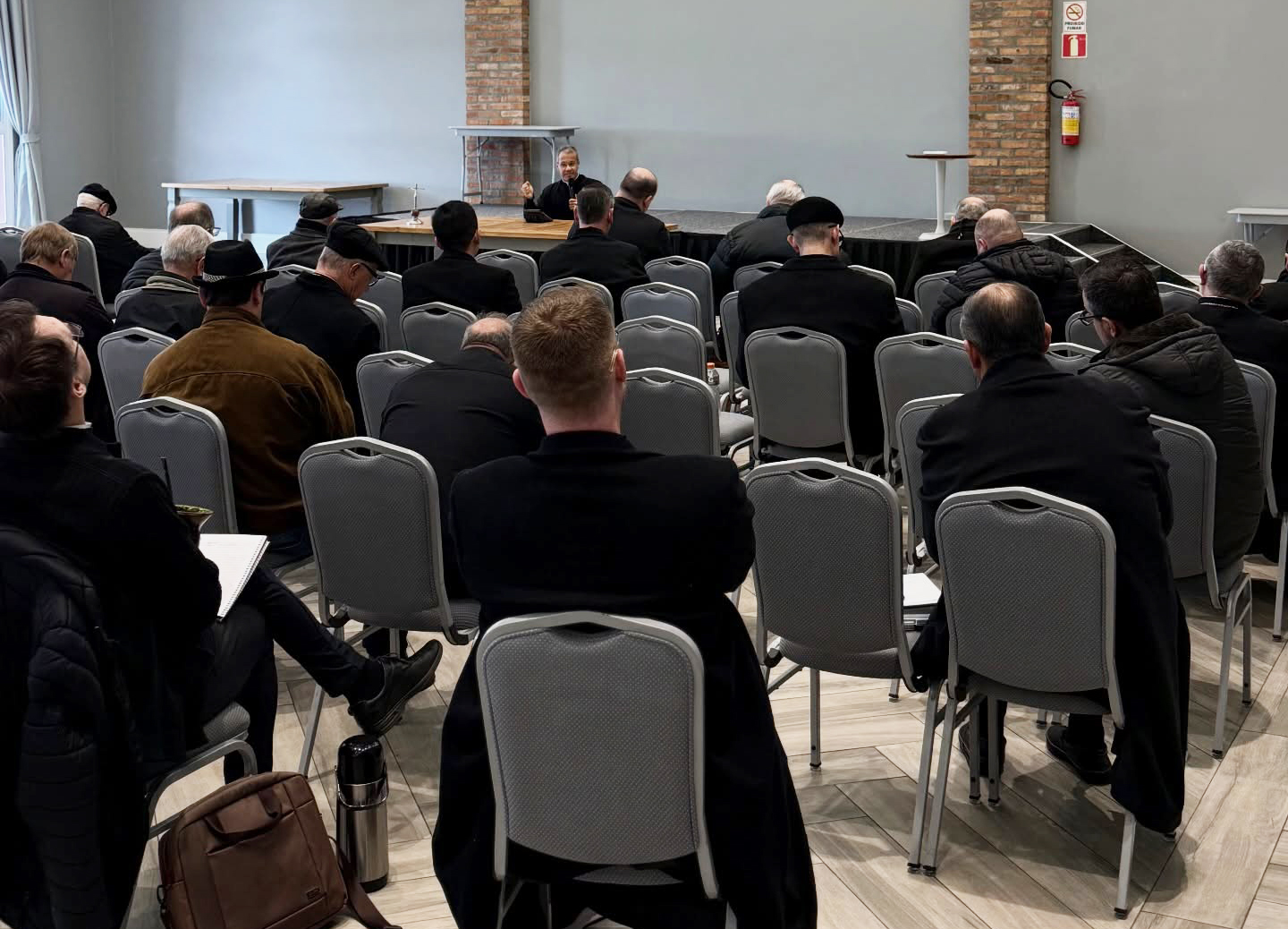 Capa Retiro Anual do Clero da Diocese de Frederico Westphalen é iniciado na Vila dos Capuchinhos