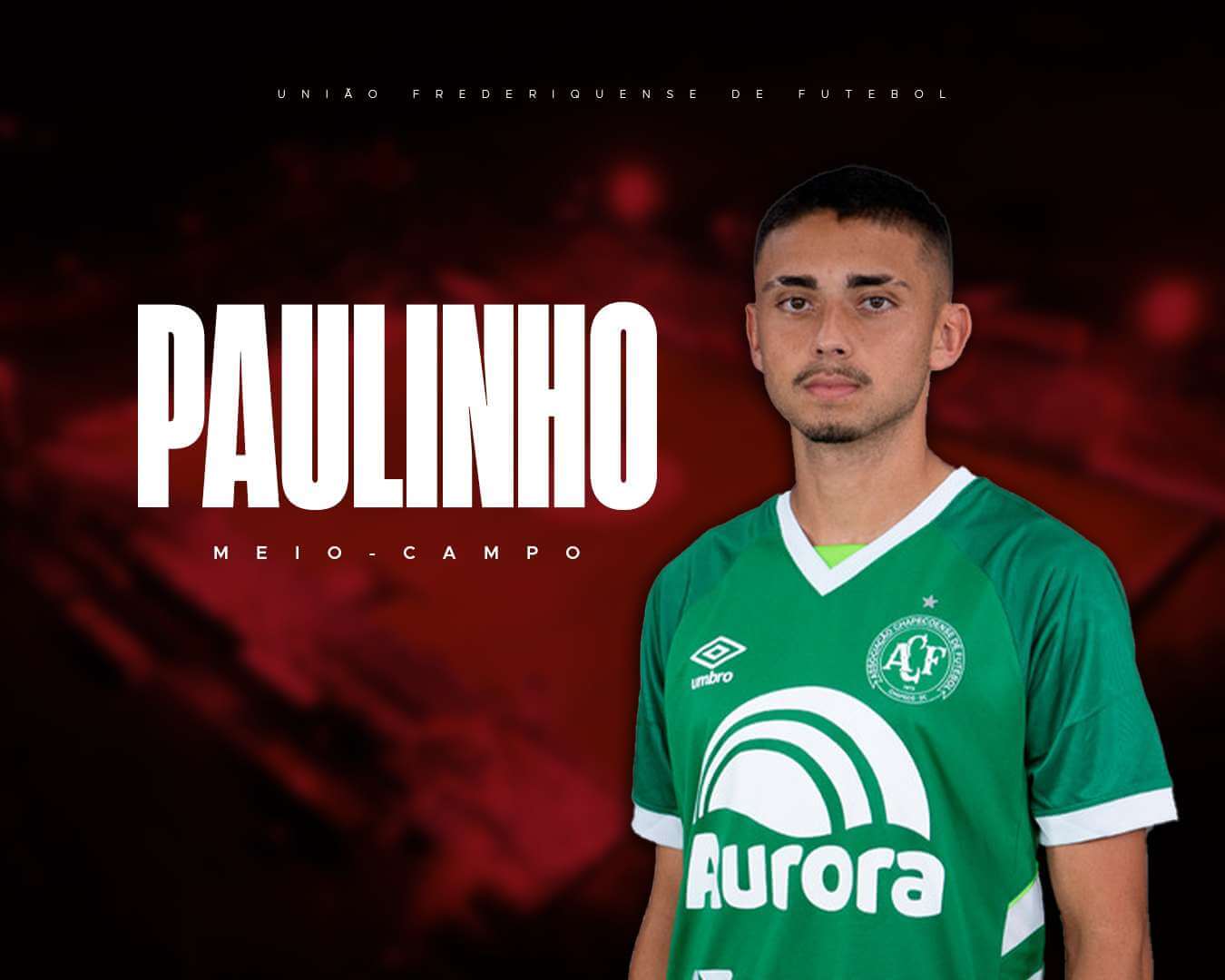 Capa União Frederiquense anuncia meio-campo Paulinho como novo reforço
