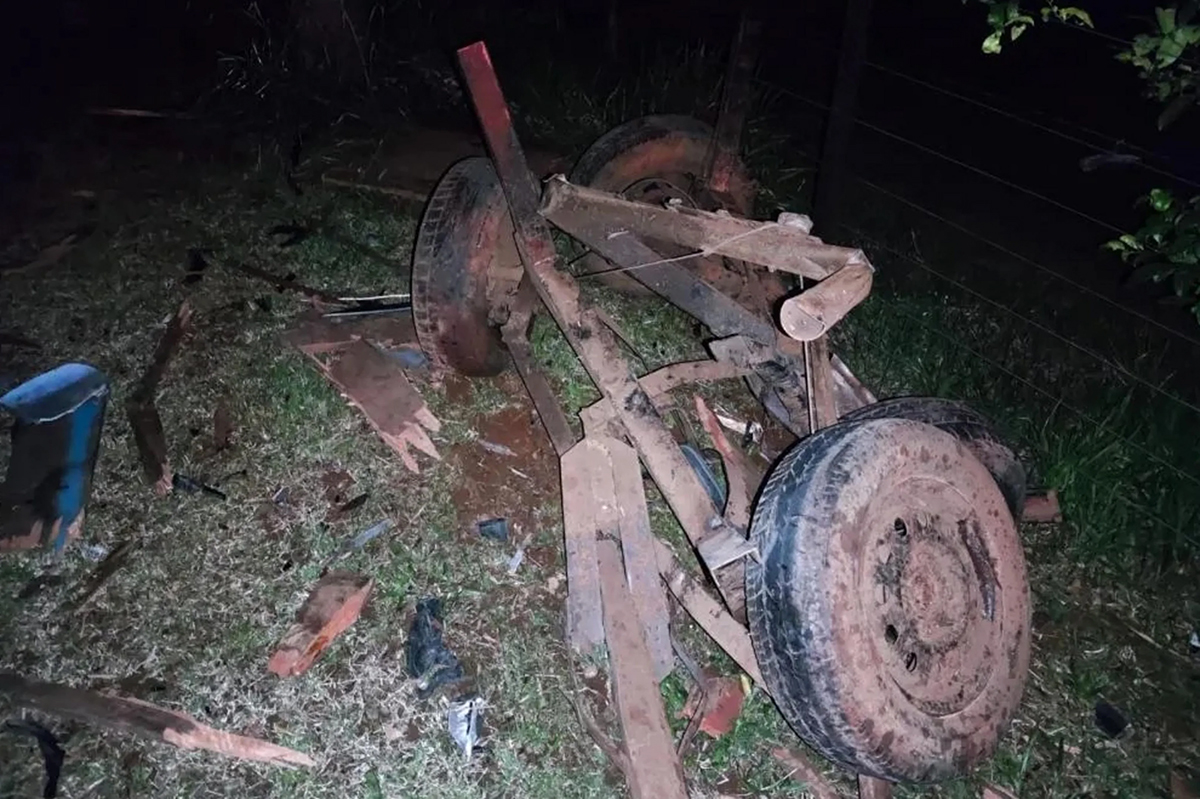 Capa Acidente entre caminhonete e carroça deixa um morto em Barra do Guarita