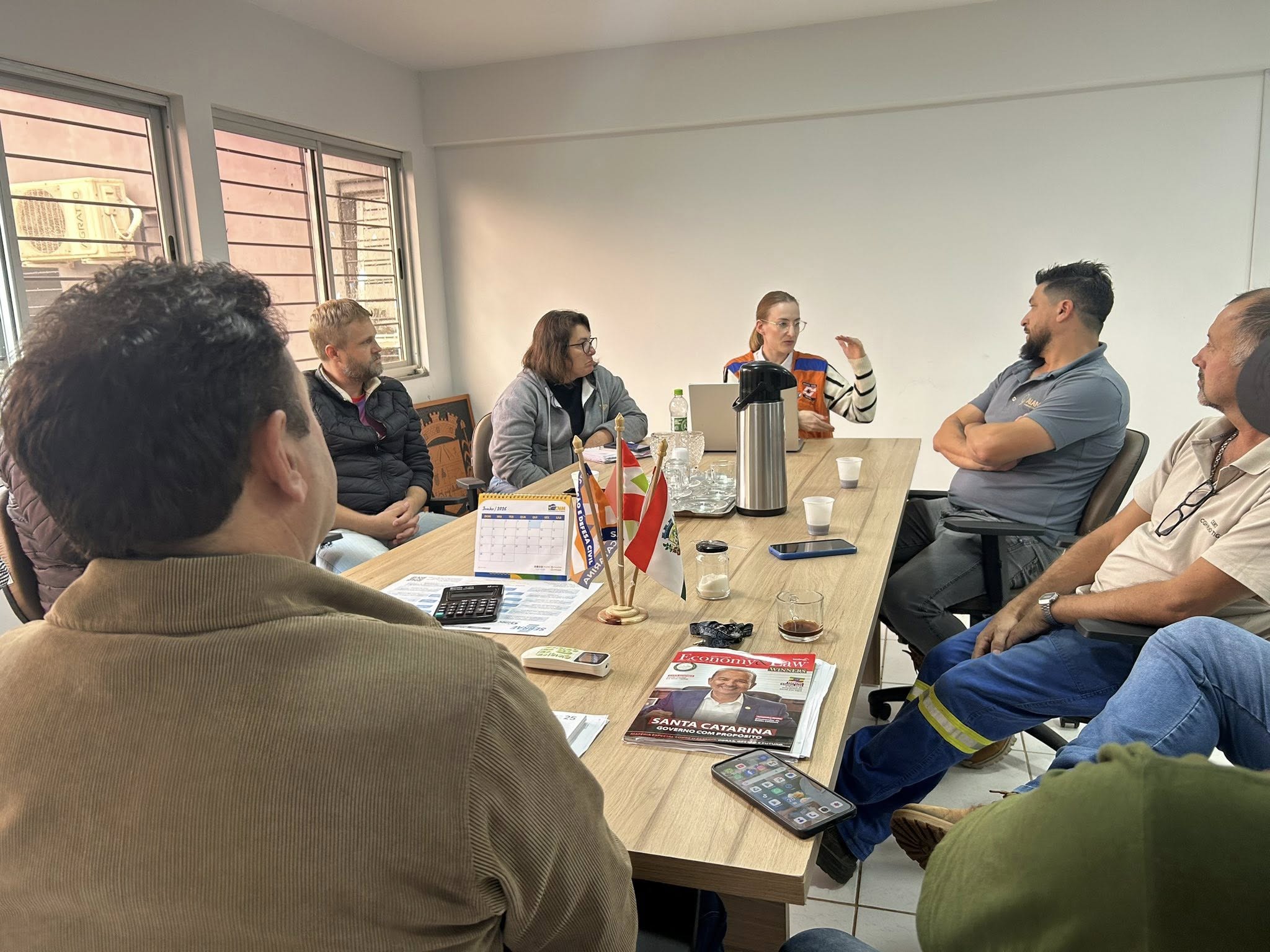 Capa Guatambu realiza reunião para planejar ações preventivas contra impactos do El Niño