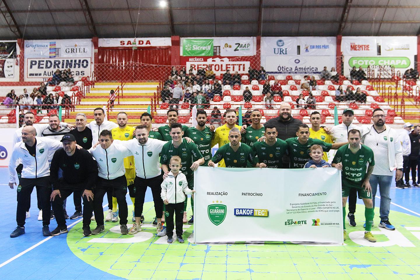 Capa Guarani vence o Santa Rosa jogando em casa
