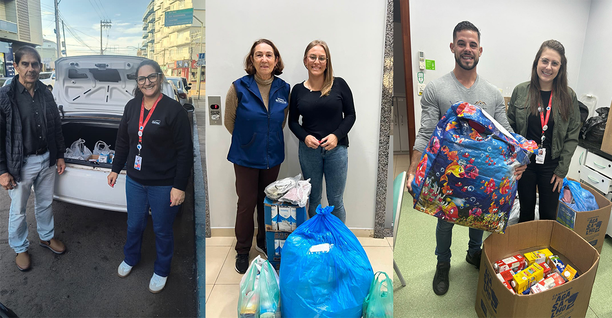 Capa Campanha do Agasalho do Sistema Fecomércio-RS arrecada mais de 42 mil peças de roupa e quase 16 mil litros de leite