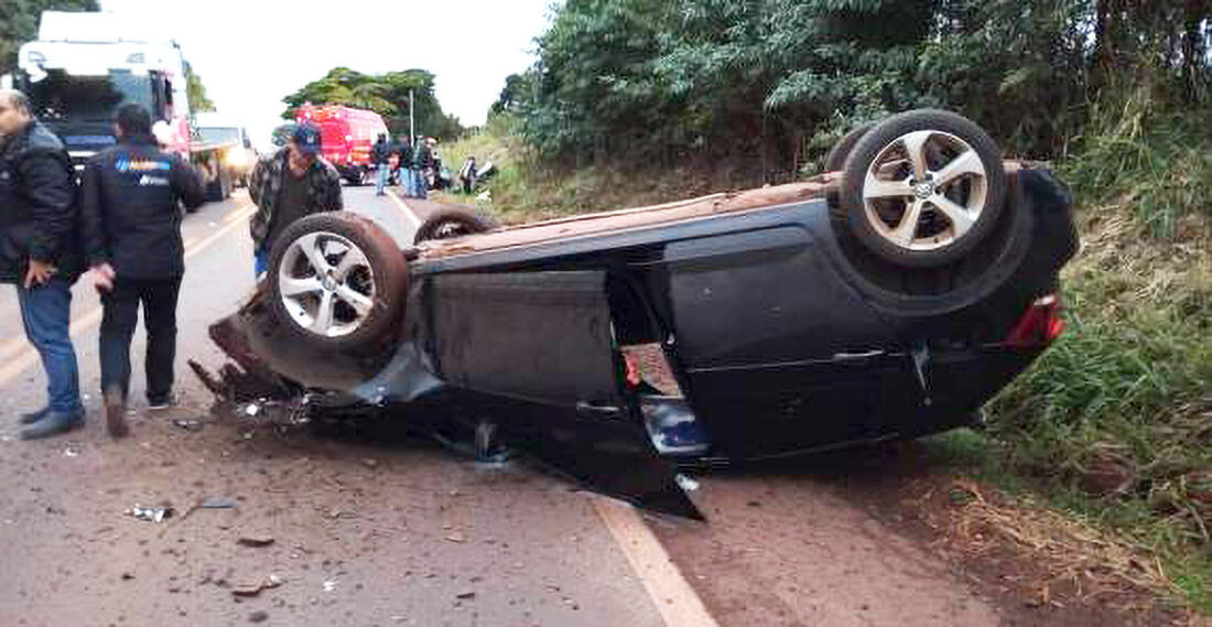 Capa Grave acidente deixa uma vítima fatal na RS-307, em Santa Rosa