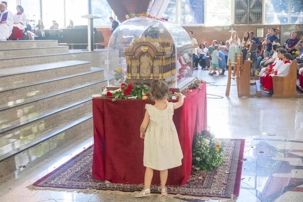 Capa Relíquias de Santa Teresinha do Menino Jesus chegam a Frederico Westphalen neste sábado
