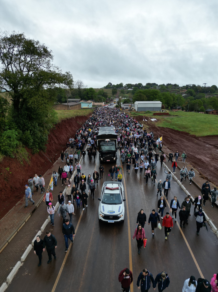 Capa 51ª Caminhada Bíblica reúne peregrinos de toda a região em Palmeira das Missões