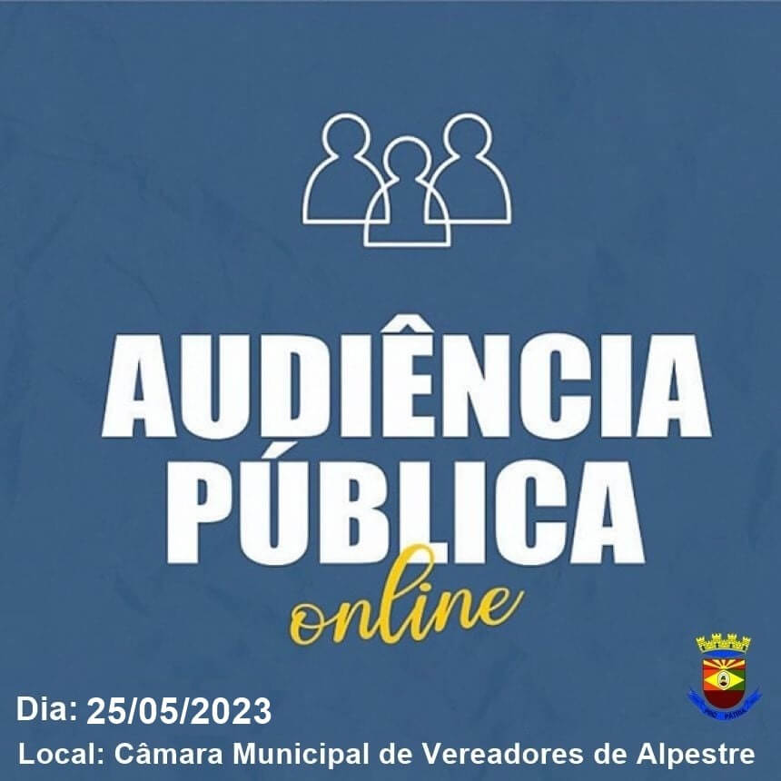Capa Alpestre: prefeitura promove Audiência Pública