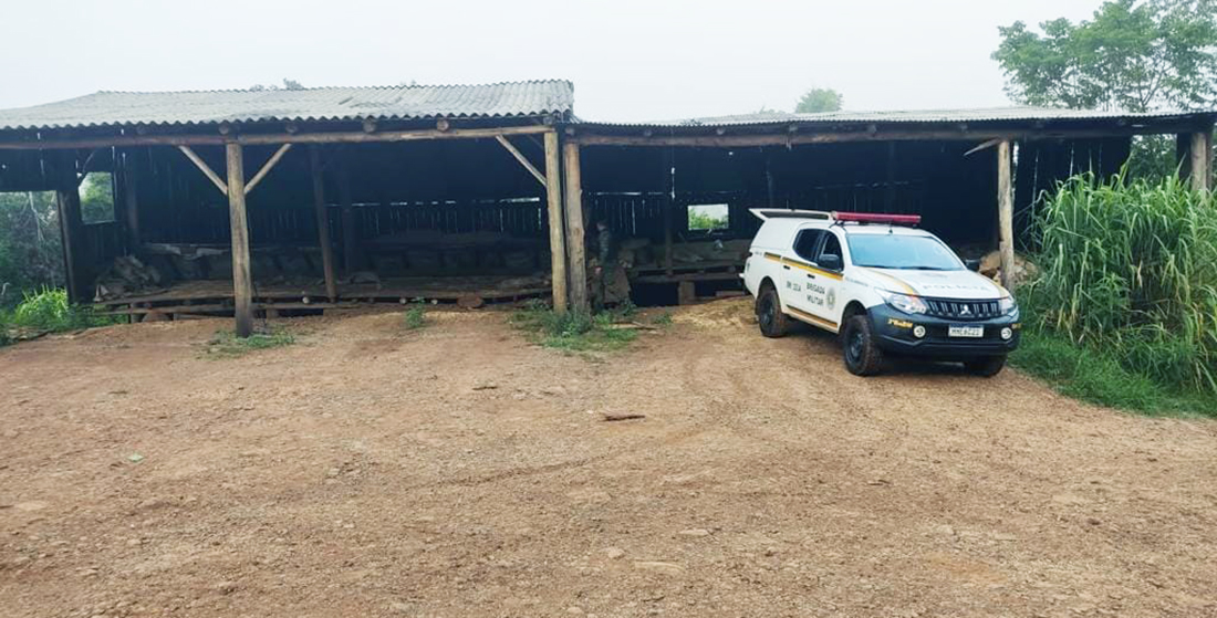Capa Comando Ambiental da Brigada Militar encontra 30 toneladas de soja de origem Argentina