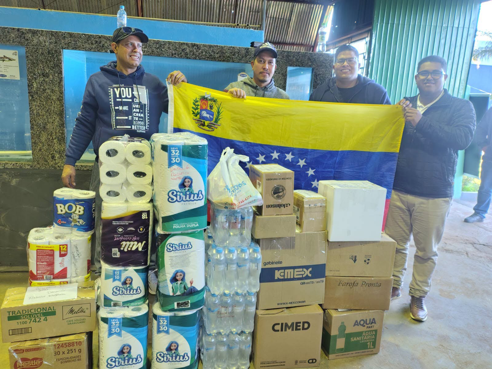 Capa Campanha regional arrecada toneladas de ajuda humanitária para famílias atingidas por terremoto na Venezuela