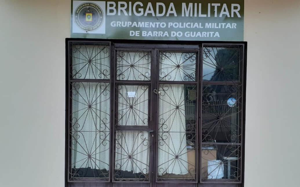 Capa Brigada Militar prende homem em Barra do Guarita