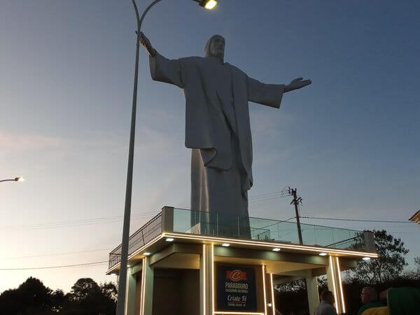 Capa Imagem do Cristo é inaugurada em Coronel Bicaco